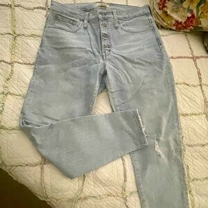Madewell 9” high rise skinny